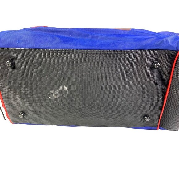 Snickers Athletic Soccer Football Duffel Sport Bag Vtg 1990 Candy Advertisement - Picture 8 of 11